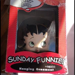 Betty Boop hanging ornament
